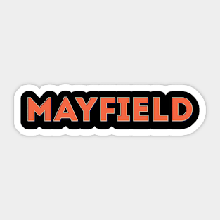 Mayfield Sticker